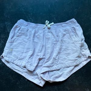 Ripcurl lavender shorts size medium